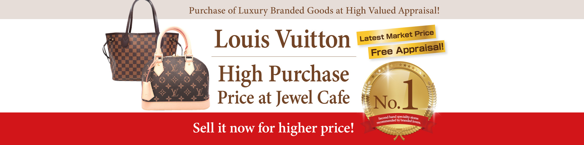 Purchase of Louis Vuitton handbag