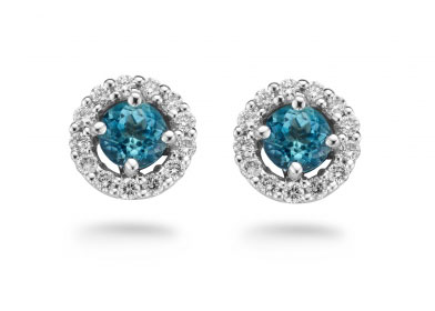 金券・商品券属買取ランキング3位 Aquamarine earrings