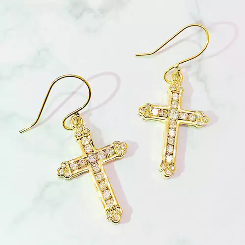 鑽石耳環 0.47ct/0.47ct K18YG 已購買！