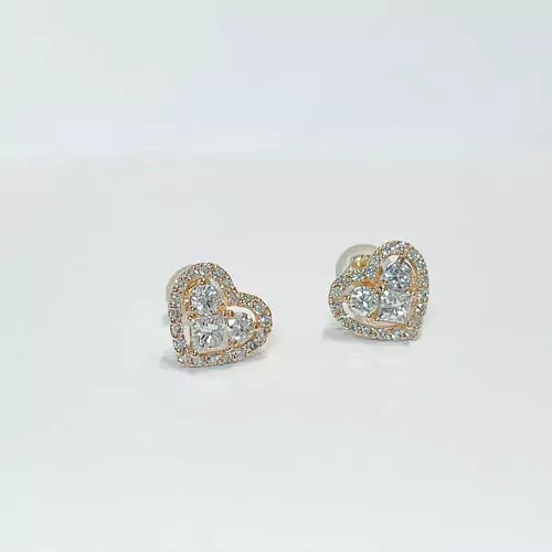 We puchased Diamond Earrings 0.50ct/0.50ct K18YG!