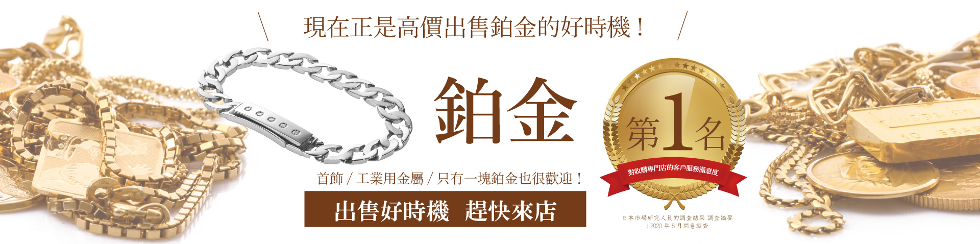 Jewel Cafe offers easy and speedy purchase at the store! No charge for evaluation and consultation.